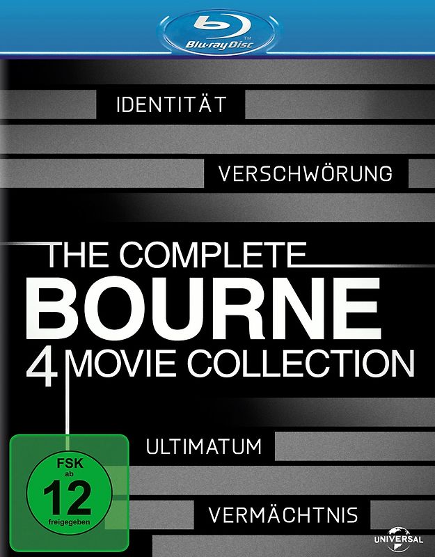 The Complete Bourne Collection [4 Discs] Blu-ray Disc