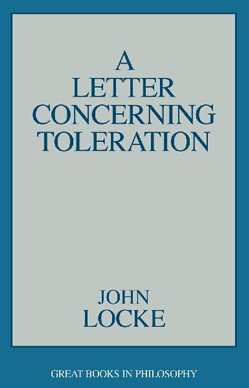 A Letter Concerning Toleration