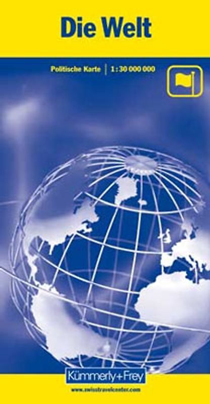Kümmerly+Frey Weltkarte politisch 1:30 Mio.