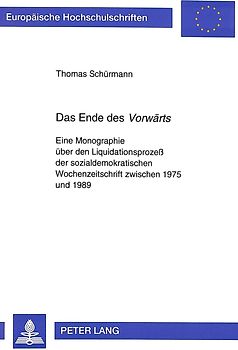 Das Ende des «Vorwärts»
