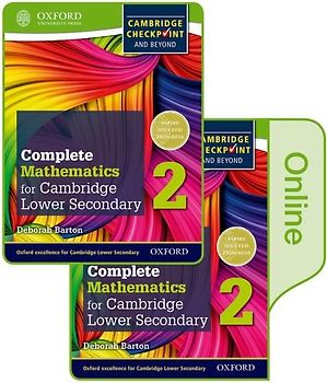 Complete Mathematics for Cambridge Lower Secondary + Online Student Book (2): Print and Online Student Book (Cie Checkpoint, Band 2)