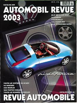 Katalog der Automobil Revue 2003