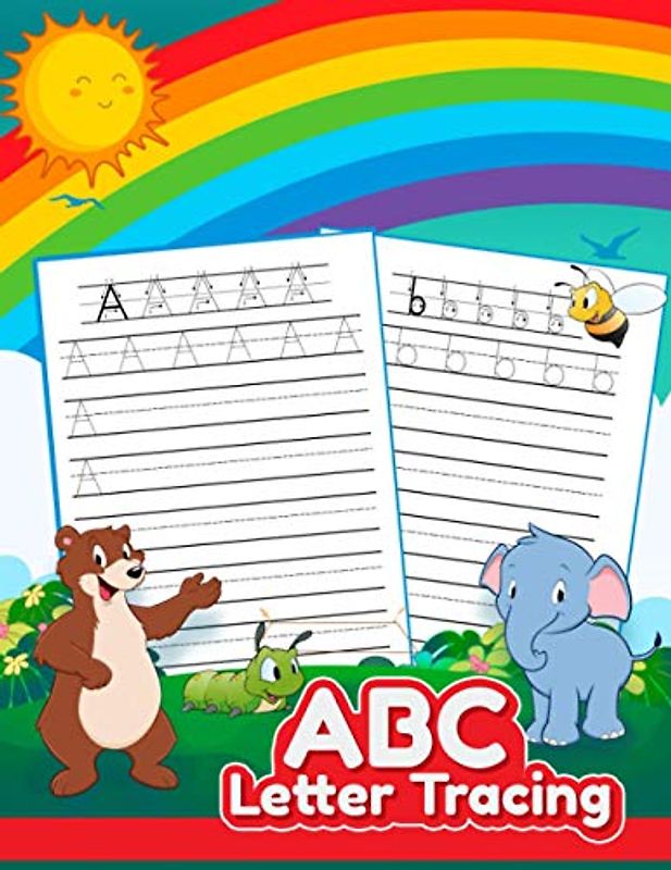 Letter Tracing ABC: Alphabet Reception Learning Resources, Ideal Gift for Home Schooling Supplies and Practice Writing for Kids Ages 3-5