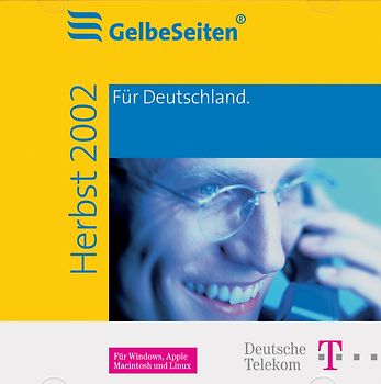 Gelbe Seiten für Deutschland - Herbst 2002 MacOS