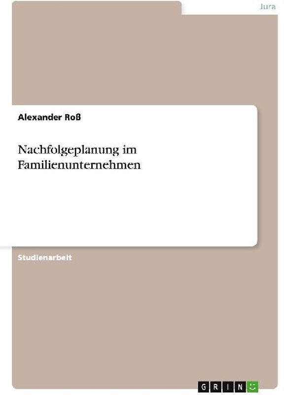 Nachfolgeplanung im Familienunternehmen