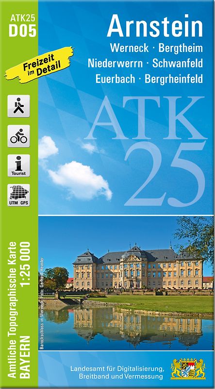 ATK25-D05 Arnstein (Amtliche Topographische Karte 1:25000)