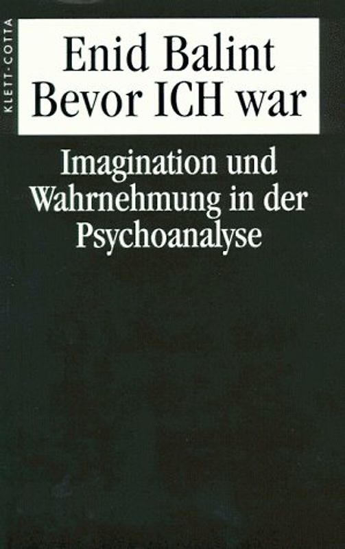 Bevor Ich war