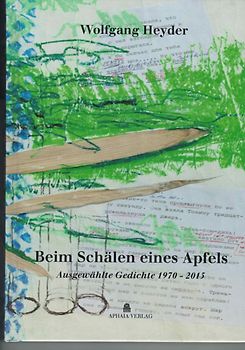 Beim Schälen eines Apfels