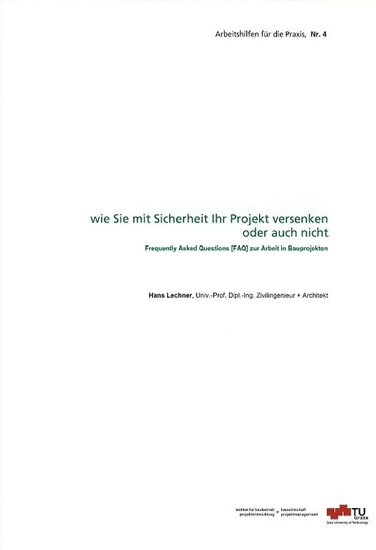 Wie Sie mit Sicherheit Ihr Projekt versenken, oder auch nicht
