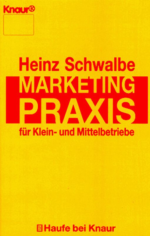 Marketingpraxis für Klein- und Mittelbetriebe