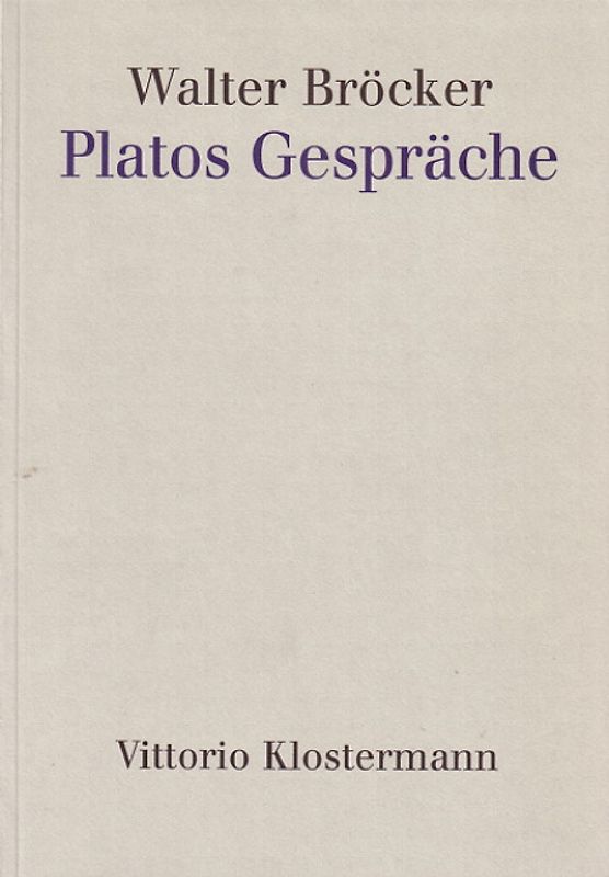 Platos Gespräche