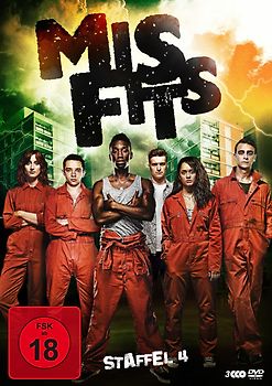 Misfits - Staffel 4 [3 DVDs] DVD