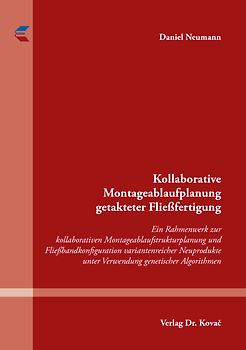 Kollaborative Montageablaufplanung getakteter Fließfertigung