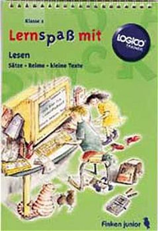 Lesen. Sätze - Reime - kleine Texte. LOGICO TRAINER Übungsbuch für die 2. Klasse