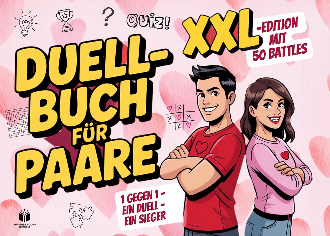 Das Duell-Buch für Paare - XXL Edition mit 50 Battles