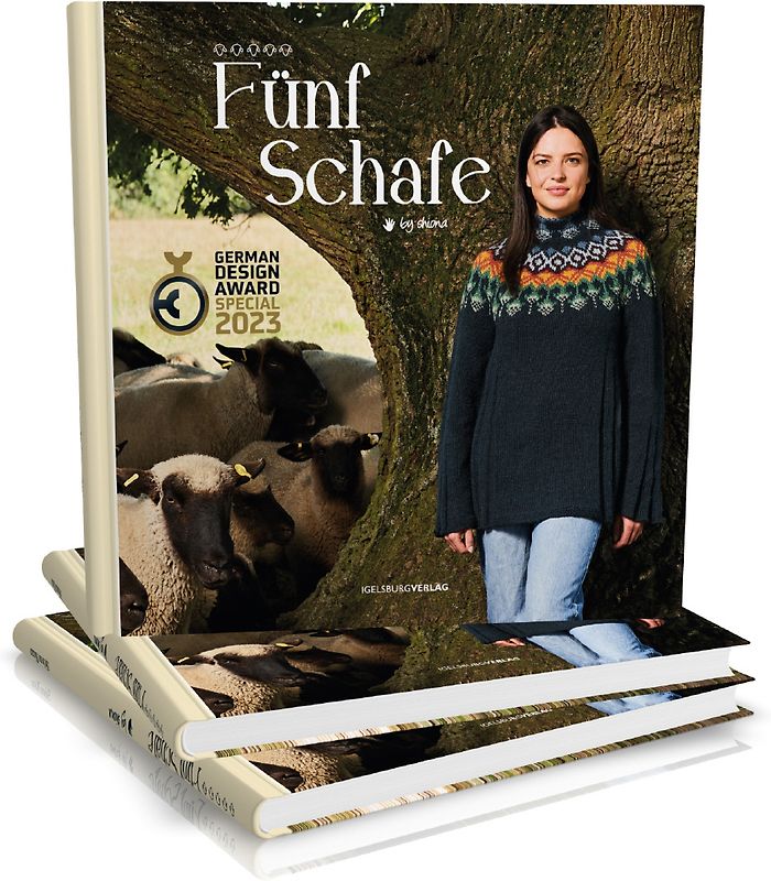 Fünf Schafe