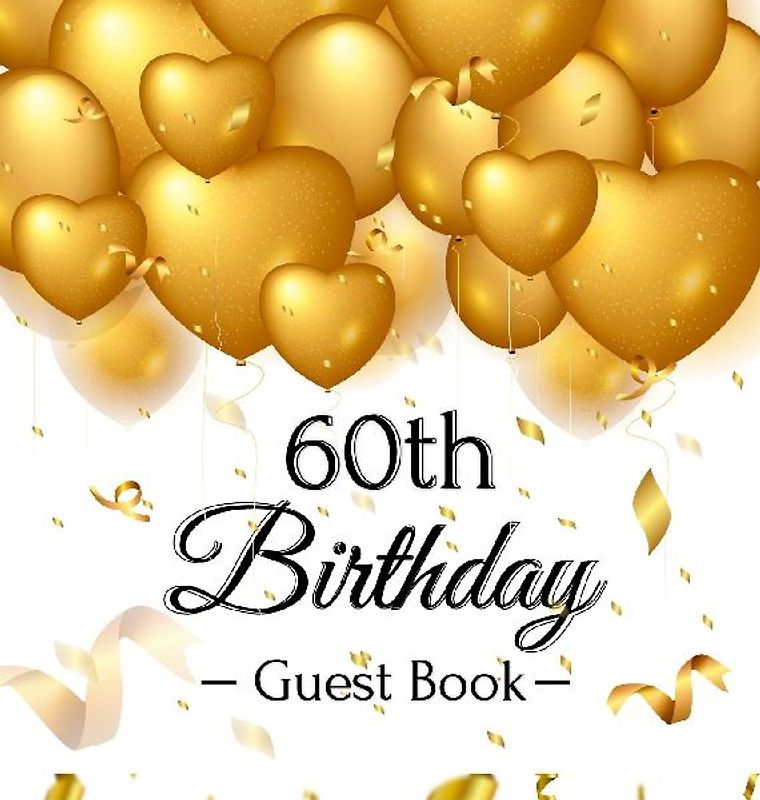60th Birthday Guest Book