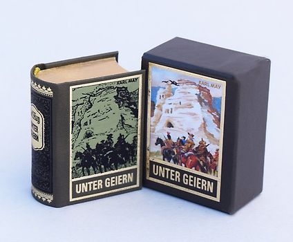 Unter Geiern (VORZUGSAUSGABE). Vorzugsausgabe mit Kopfgoldschnitt, limitiert und numeriert (250 Ex.)