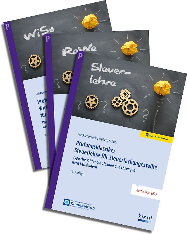 Bücherpaket Prüfungsklassiker für Steuerfachangestellte