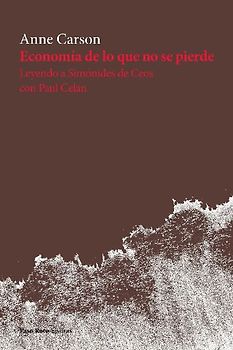 Economía de lo que no se pierde