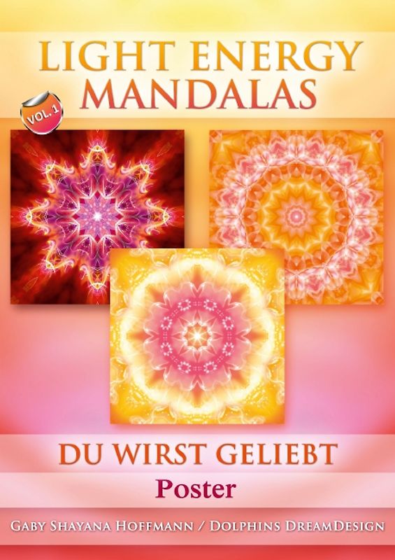 Light Energy Mandalas - Vol. 1 (Posterbuch DIN A4 hoch)
