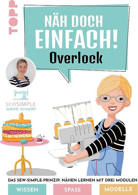 Näh doch einfach Overlock mit SewSimple.
