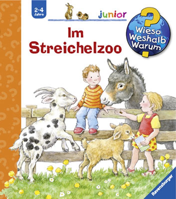 Wieso? Weshalb? Warum? junior, Band 35 - Im Streichelzoo