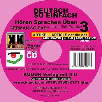 Deutsch So Einfach - Hören Sprechen Üben 3 - German So Easy - Talk Listen Practise 3