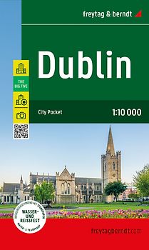 freytag & berndt Innenstadtplan Dublin 1:10.000
