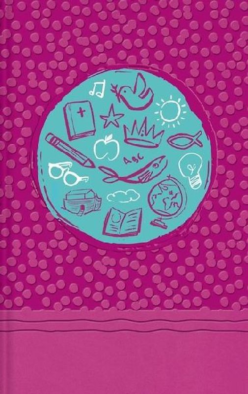 Nirv, Tiny Theologians Bible, Leathersoft Over Board, Pink, Comfort Print