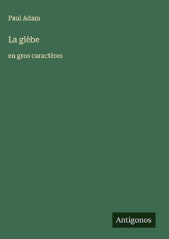 La glèbe