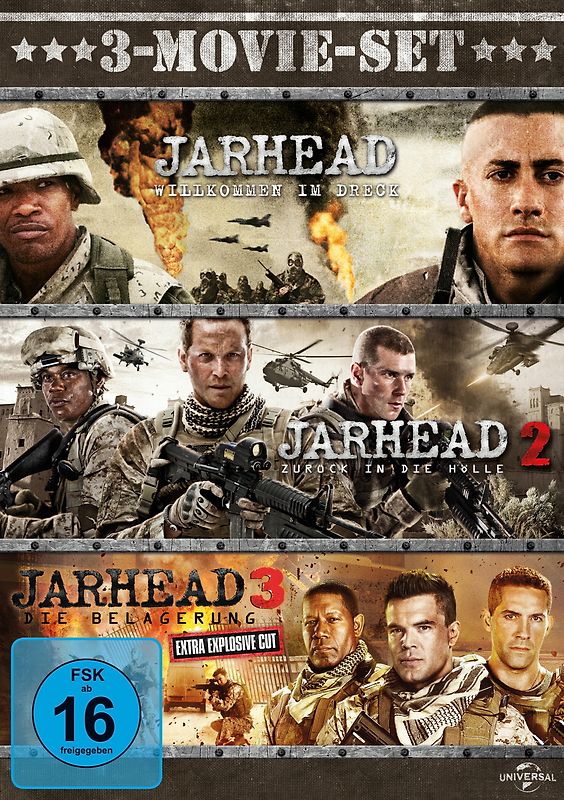 Jarhead 3-Movie Collection [3 DVDs] DVD