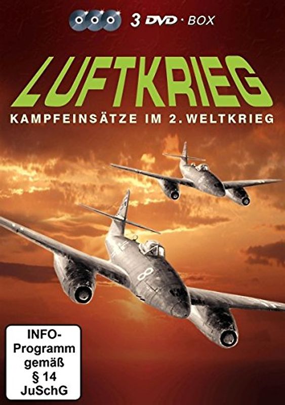 Luftkrieg-Kampdeinsätze im 2.Weltkrieg [3 DVDs] DVD