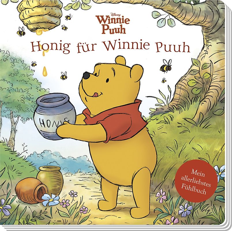 Disney Winnie Puuh: Honig für Winnie Puuh - Mein allerliebstes Fühlbuch