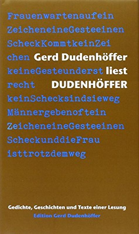 Gerd Dudenhöffer liest Dudenhöffer