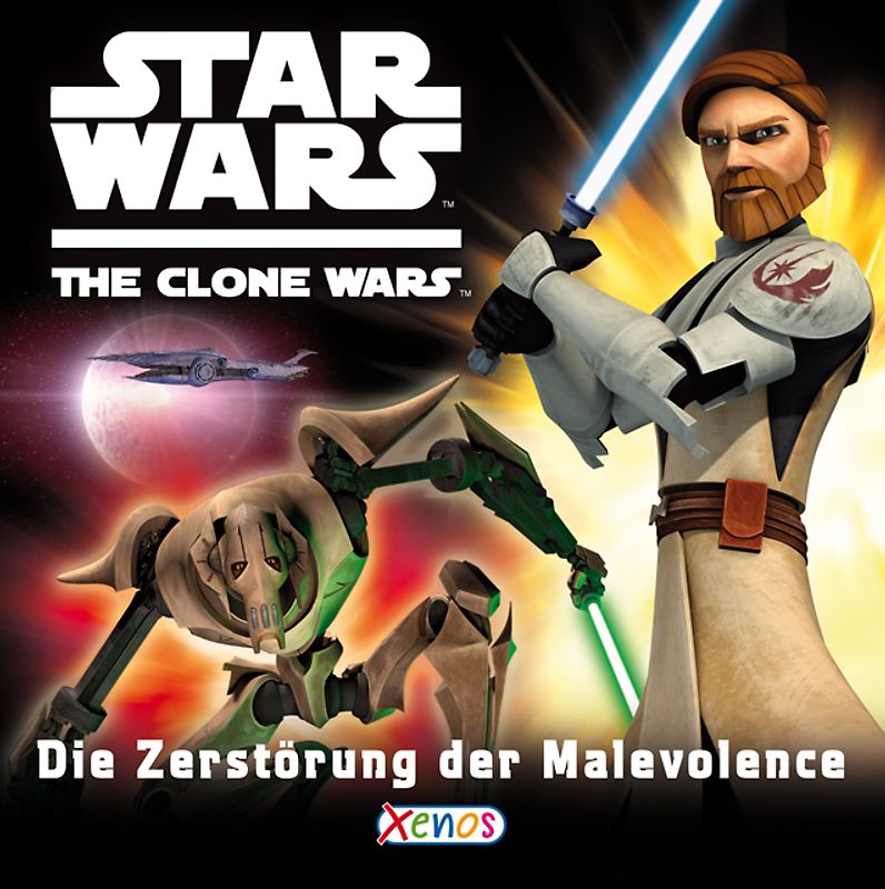 Star Wars The Clone Wars - Die Zerstörung der Malevolence