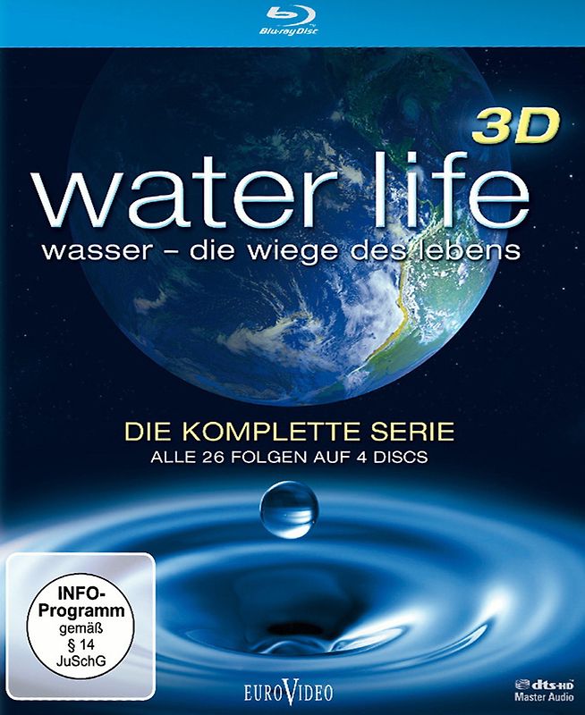 Water Life - Die komplette Serie [3D Blu-ray, 4 Blu-Rays] 3D Blu-ray Disc