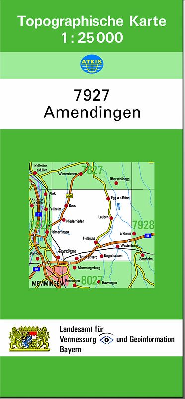 TK25 7927 Amendingen