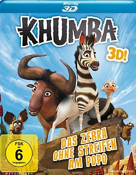 Khumba - Das Zebra ohne Streifen am Popo 3D 3D Blu-ray Disc