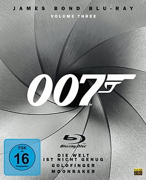 James Bond - Box Vol. 3: Goldfinger/Moonraker/Die Welt genug ist nicht genug Blu-ray Disc