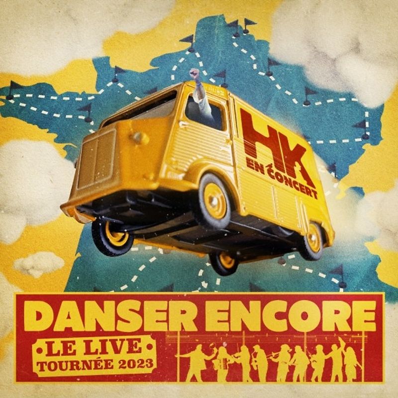 Danser encore, le live