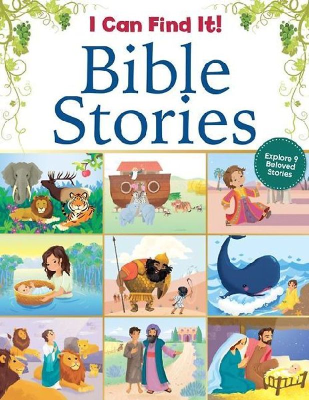 I Can Find It! Bible Stories - 9 Beloved Stories & 25 I Can Find It Activities