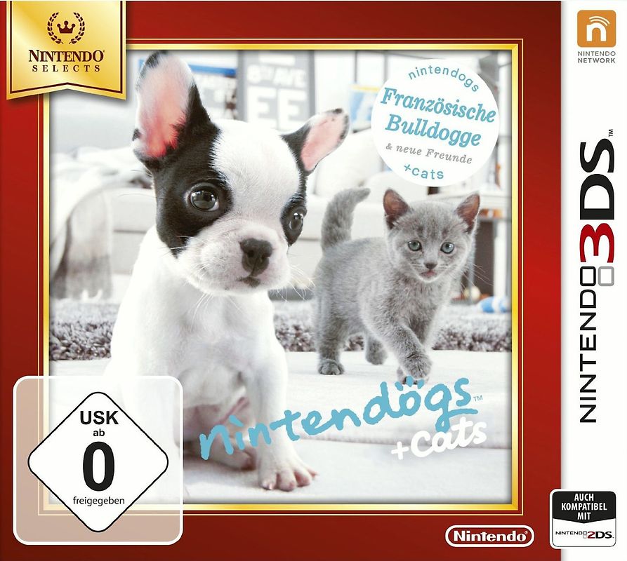 Nintendogs + cats: Französische Bulldoge & neue Freunde [Nintendo Selects] Nintendo 3DS