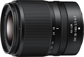 Nikon DX NIKKOR Z 18–140 mm F3.5–6.3 VR 62 mm Filtergewinde (Nikon Z Anschluss) schwarz
