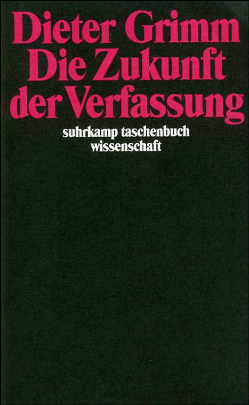 Die Zukunft der Verfassung