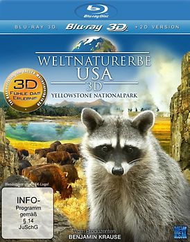 Weltnaturerbe USA - Yellowstone Nationalpark 3D 3D Blu-ray Disc