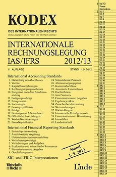 KODEX Internationale Rechnungslegung IAS/IFRS 2012/13