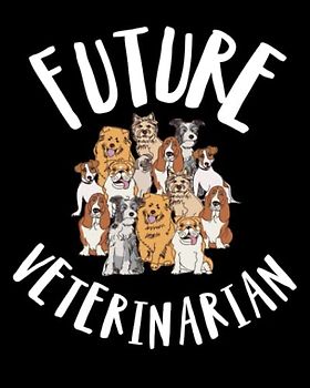 Future Veterinarian: Gift College Ruled Notebook For Vet or Animal Care Industry (8" x 10" - 120 Pages)
