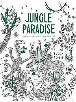 Jungle Paradise: a coloring escape into the wild