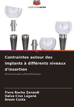 Contraintes autour des implants à différents niveaux d'insertion